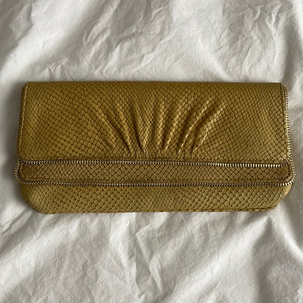 Lauren Merkin Leather Clutch purse